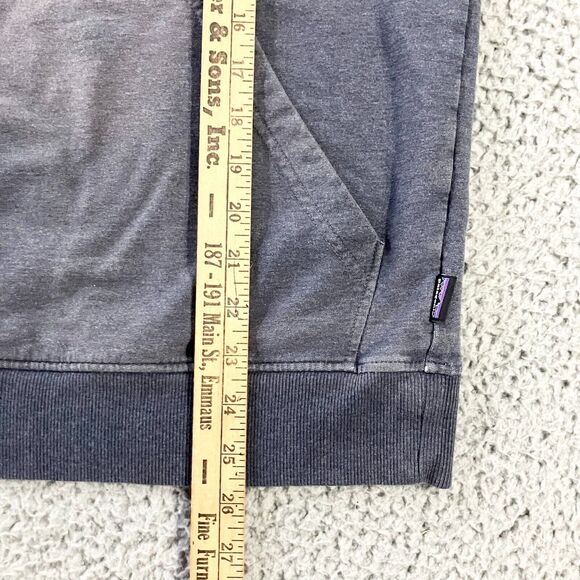 Patagonia Sweatshirt Womens Small‎ Gray Pullover Hoodie Fitz Roy Bear Uprisal - Picture 6 of 7